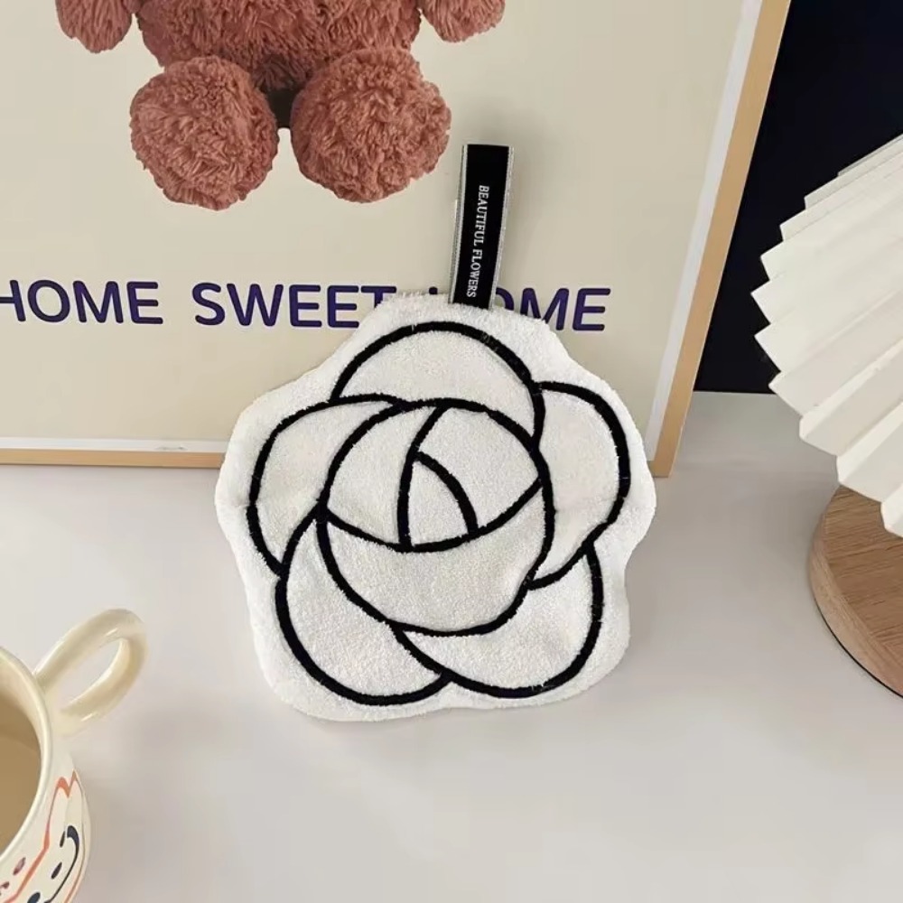 Golf Towel - Absorbent Coral Velvet Embroidery Hanging Hand