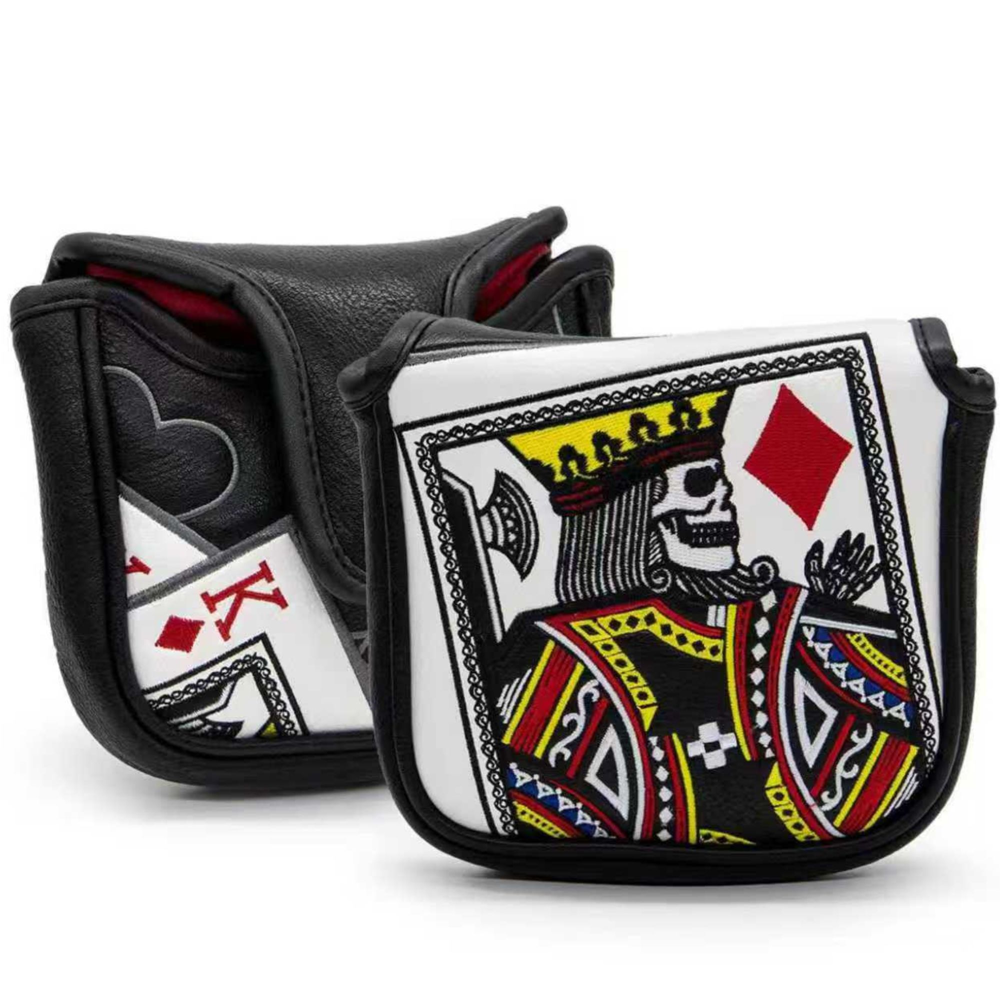King Of Hearts Embroidered Mal - Golf Tees recension och pris