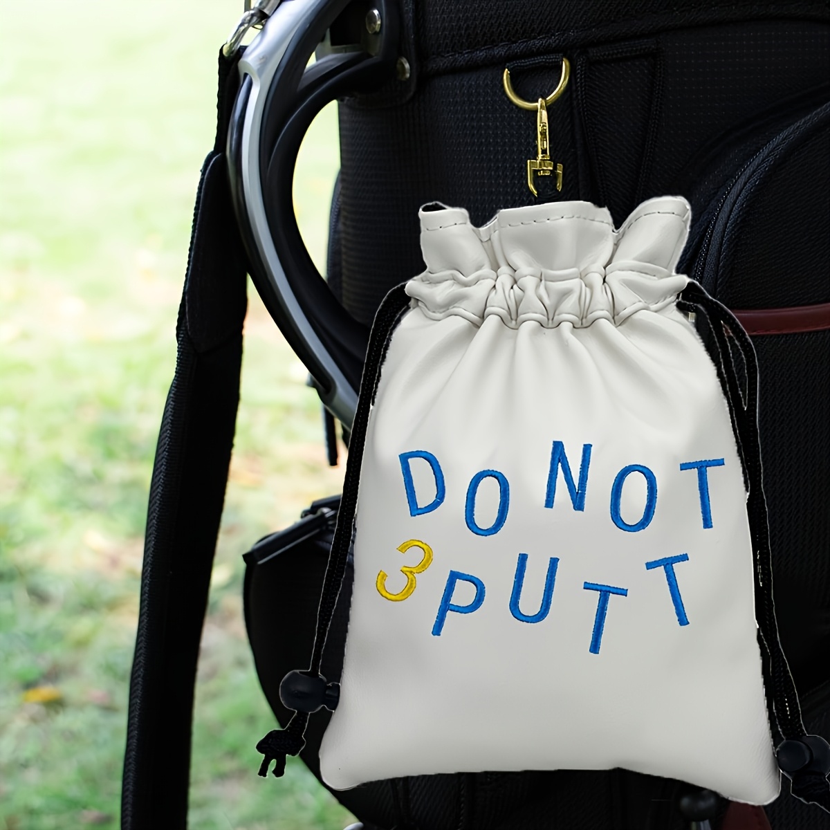 1pc Golf Ball Bag, PU Material - Golf Bag recension och pris