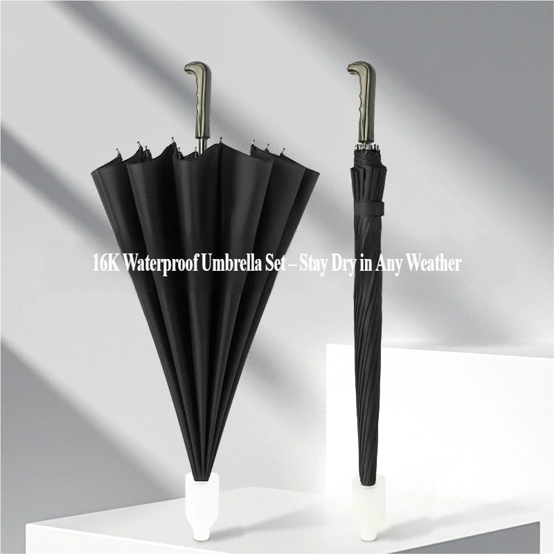 Straight Umbrella with Waterpr - Golf Umbrella Large recension och pris