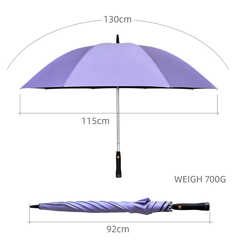 우산 Reinforcement Long Handle U - Golf Umbrella Large recension och pris