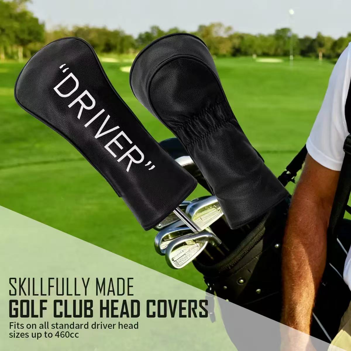 4Pcs PU Golf Club Headcovers G - Golf Driver recension och pris
