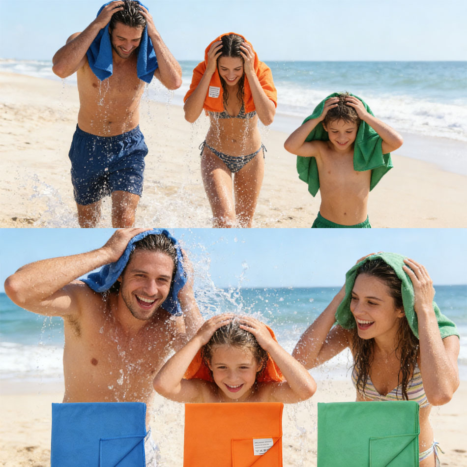 1PC Microfiber Beach Towel Qui - Golf Towel recension och pris
