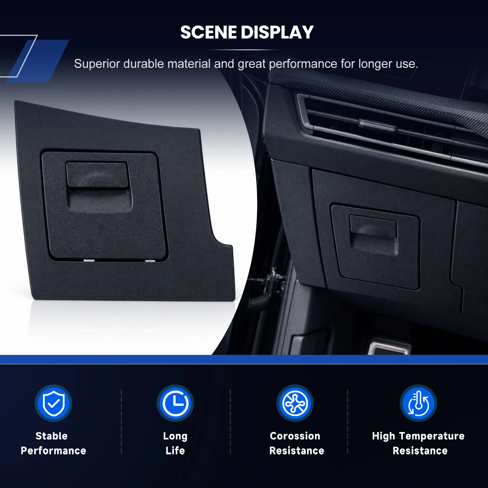 LHD Dashboard Left Black Glove - Golf Gloves recension och pris