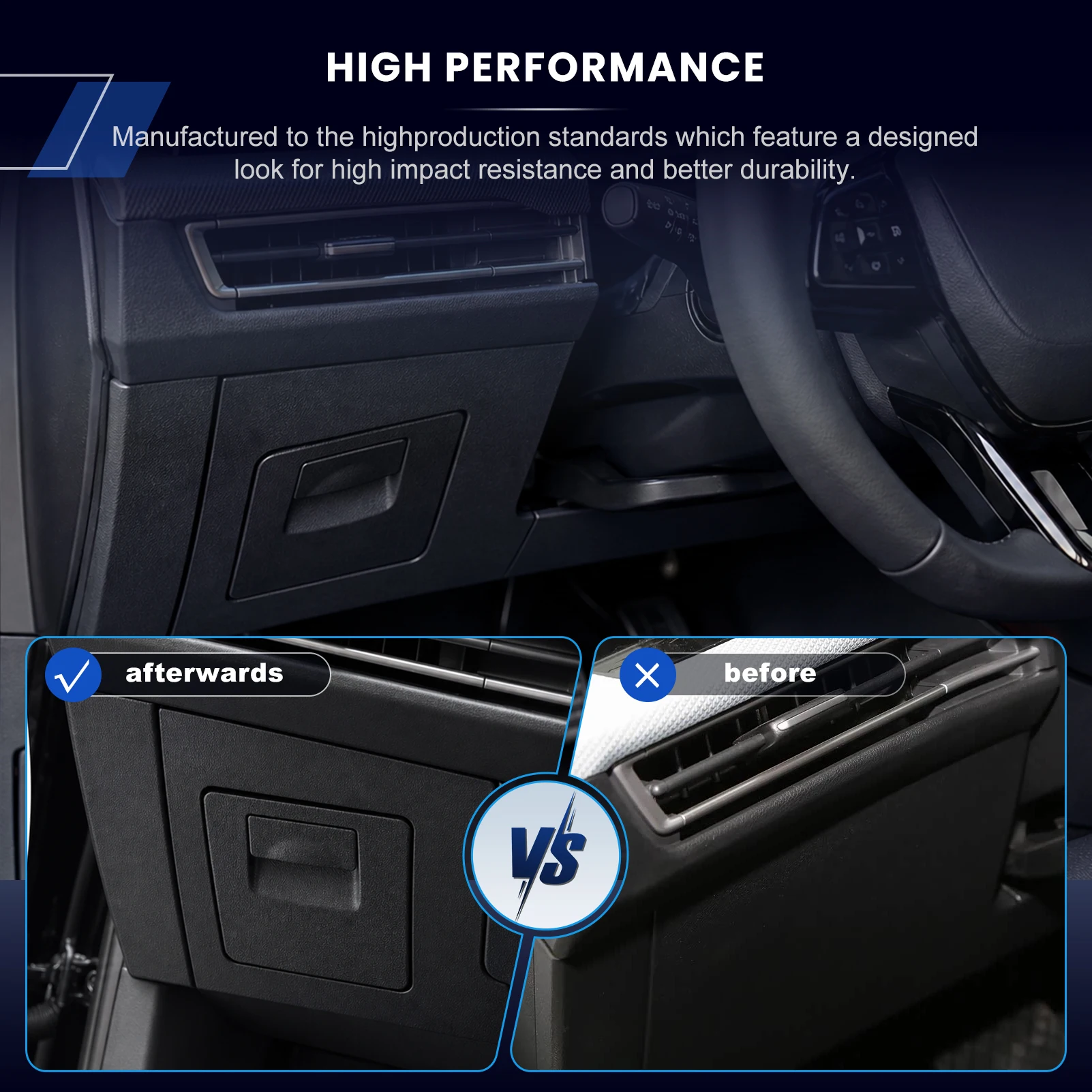 LHD Dashboard Left Black Glove - Golf Gloves recension och pris
