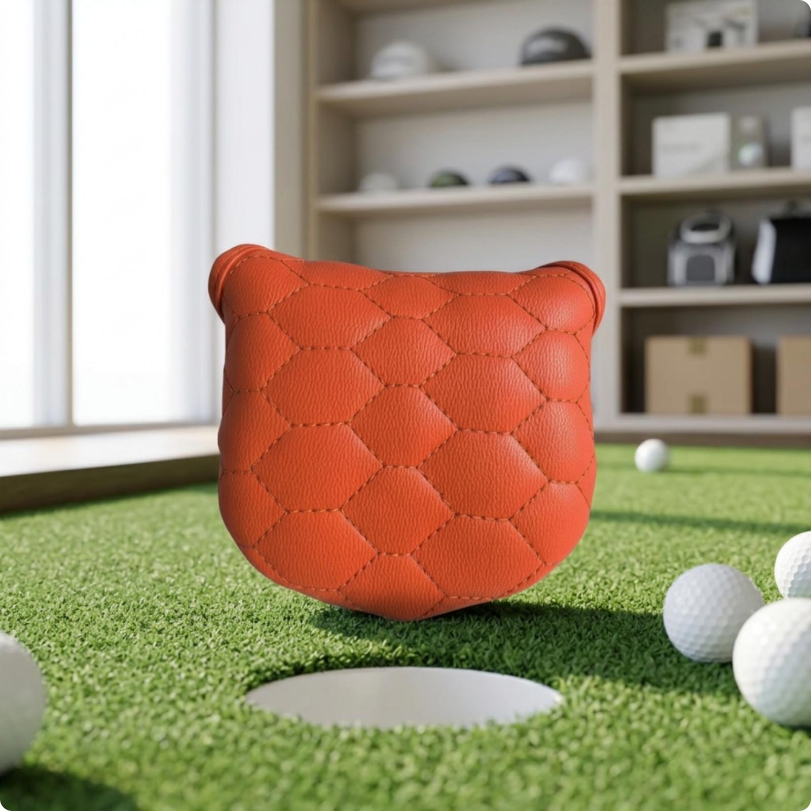 Orange Lined Golf Putter Cover - Golf Putter recension och pris